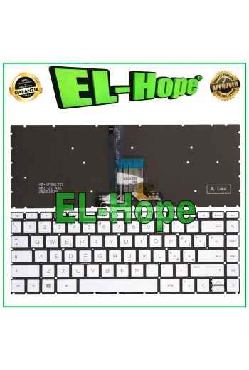 ITALIAN KEYBOARD FOR HP PAVILION 14-DK 14-DR 14S-DR SILVER BACKLIT