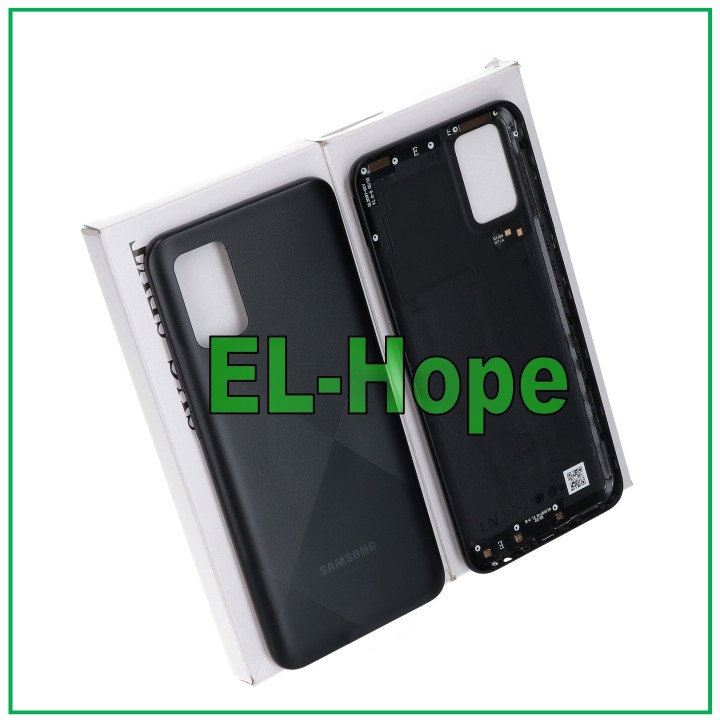 ORIGINAL SAMSUNG GALAXY A02S SM-A025 REAR BATTERY COVER BLACK COVER