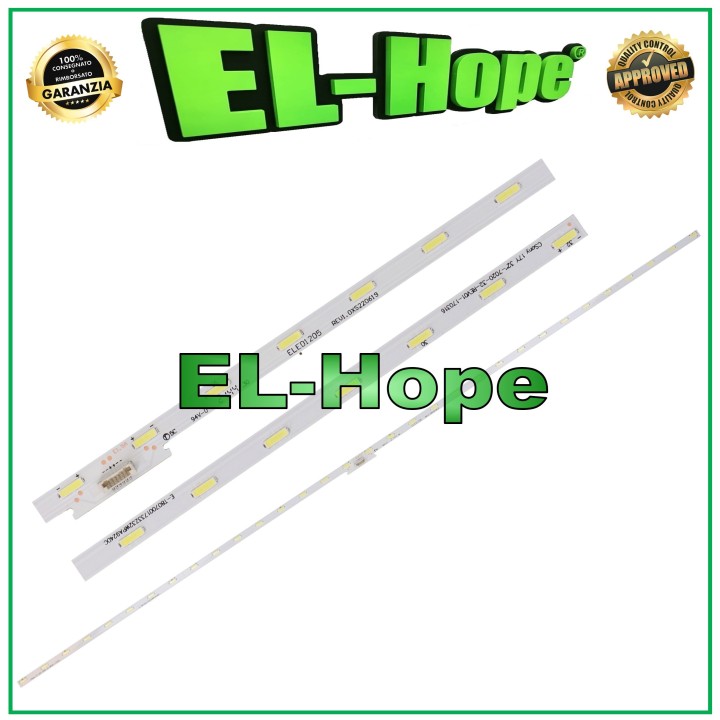 KIT 1 LED STRIP BAR FOR 32  TV SONY ELED1205 32-7020-32-REV01-170316 E-T807001
