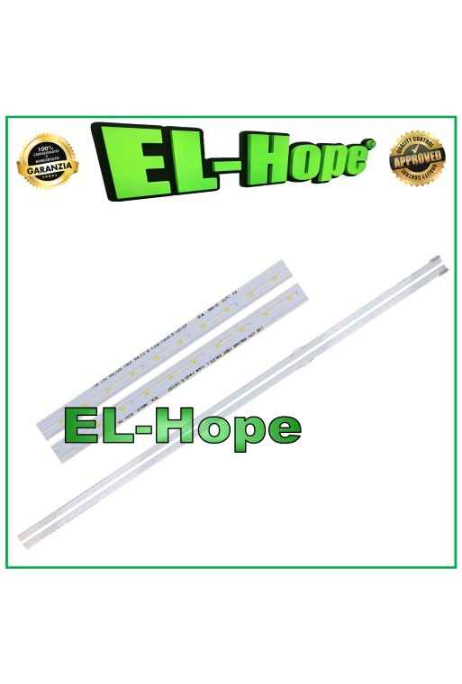 KIT OF 2 54 LED STRIP BARS FOR 55 TV LG LGE 17Y 55UJ65 1907 L/R ELED1240 ELED1241
