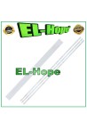 KIT OF 3 8 LED STRIP BARS FOR 43  TV AKAI LB1597 HRS_SQY43_3X8_2W_MCPCB 12mm_V1