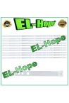 KIT 10 5 LED STRIP BARS FOR 50  TV AKAI CY-HL + HT-49D-3528 MS-L1162 LB1644