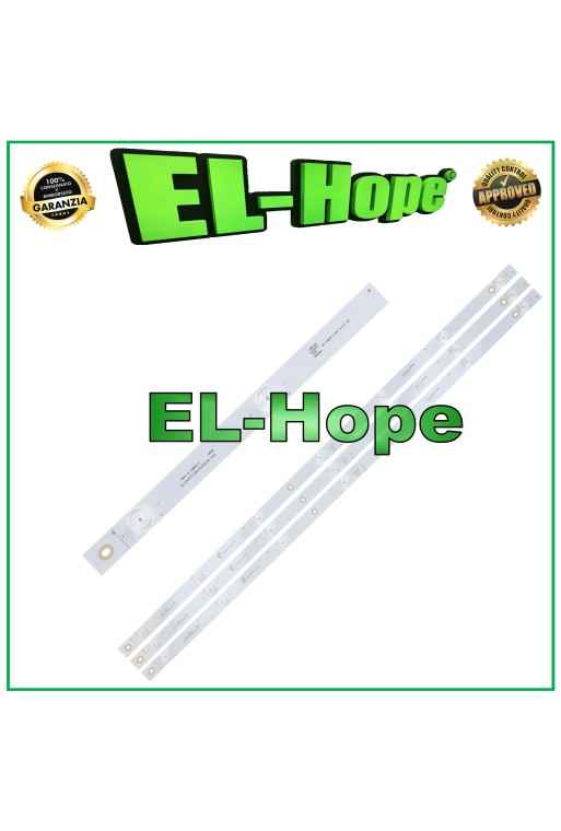 KIT 3 BARS 7 LEDs FOR 40 TV SABA TV JL.D40071330-002AS-M_V02 SA40S50 L758mm