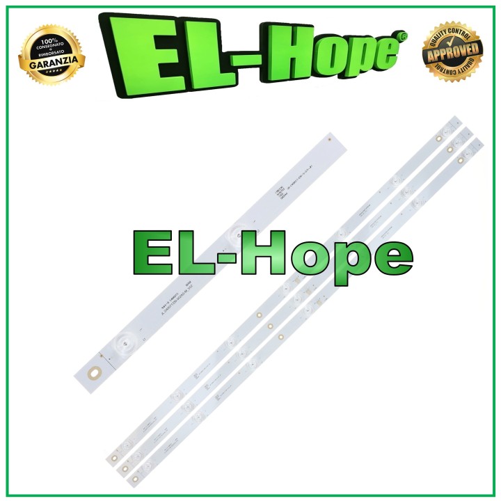 KIT 3 BARS 7 LEDs FOR 40  TV SABA TV JL.D40071330-002AS-M_V02 SA40S50 L758mm
