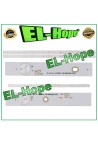 KIT OF 3 LED BARS FOR 28  AKAI TV JS-LB-D-JP2820-061DBAD / JS-LB-D-JP2820-051DBAD