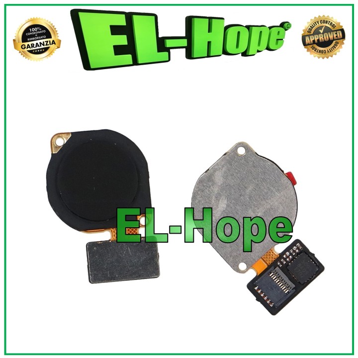 FLAT FINGERPRINT SENSOR KEY FOR HONOR VIEW 20 PCT-L29 BLACK