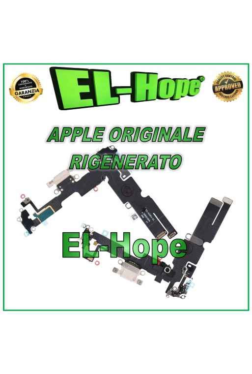 ORIGINAL APPLE IPHONE 14 PLUS GALAXY REFURBISHED CHARGING CONNECTOR FLAT