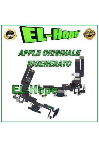 ORIGINAL APPLE IPHONE 14 BLACK REFURBISHED CHARGING CONNECTOR FLAT