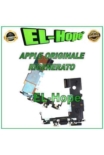 ORIGINAL APPLE IPHONE 8 SE 2020 BLACK REFURBISHED CHARGING CONNECTOR FLAT
