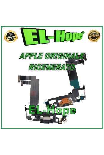 ORIGINAL APPLE IPHONE 12 MINI BLACK REFURBISHED CHARGING CONNECTOR FLAT