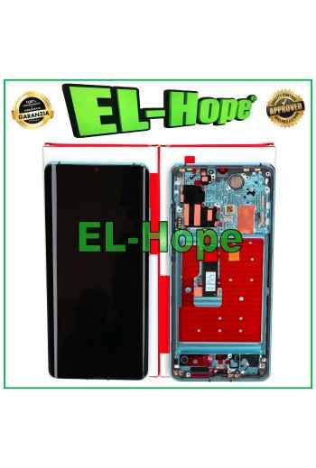DISPLAY FRAME TOUCH PARI ORIGINALE SERVICE FOR HUAWEI P30 PRO VOG-L09 AURORA BLUE