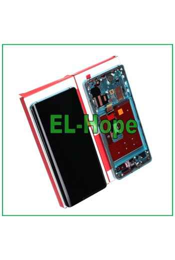 DISPLAY FRAME TOUCH PARI ORIGINALE SERVICE FOR HUAWEI P30 PRO VOG-L09 AURORA BLUE