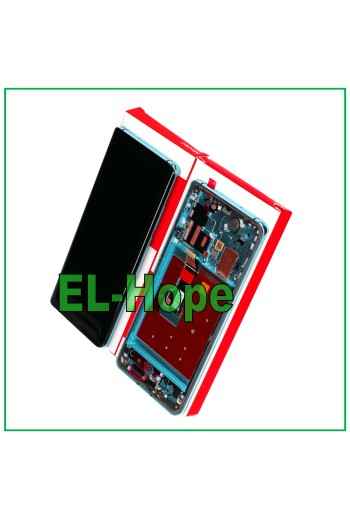 DISPLAY FRAME TOUCH PARI ORIGINALE SERVICE FOR HUAWEI P30 PRO VOG-L09 AURORA BLUE