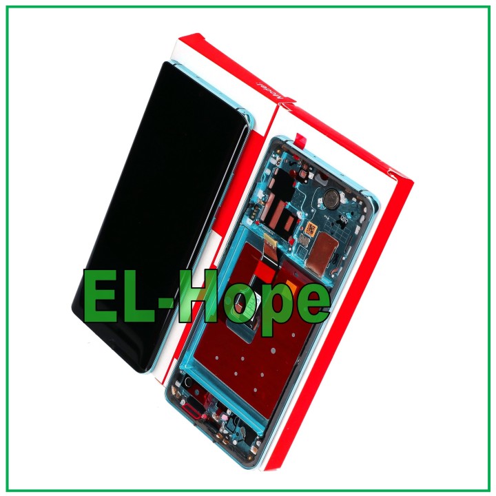 DISPLAY FRAME TOUCH PARI ORIGINALE SERVICE FOR HUAWEI P30 PRO VOG-L09 AURORA BLUE