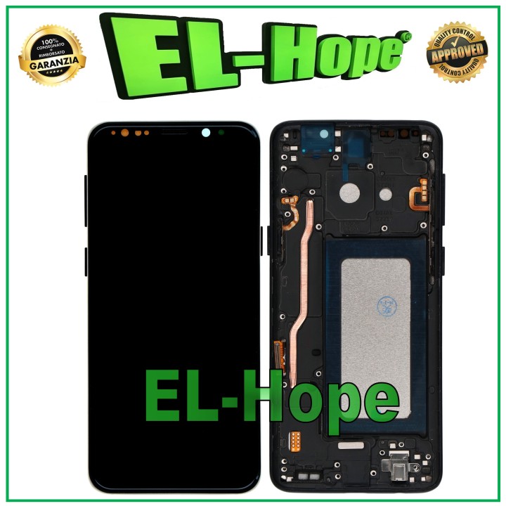 TFT LCD DISPLAY + FRAME FOR SAMSUNG GALAXY S9 SM-G960 TOUCH SCREEN BLACK GLASS