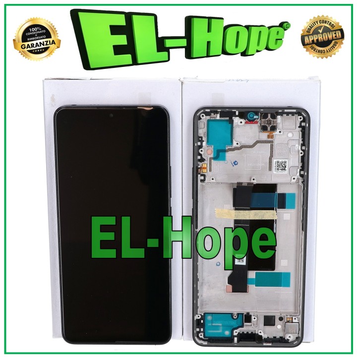 ORIGINAL FRAME LCD TOUCH DISPLAY XIAOMI REDMI NOTE 13 PRO 5G 2312CRAD3C BLACK