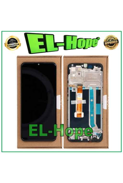 TOUCH LCD DISPLAY + ORIGINAL SERVICE FRAME OPPO A15 A15S CPH2185 CPH2179