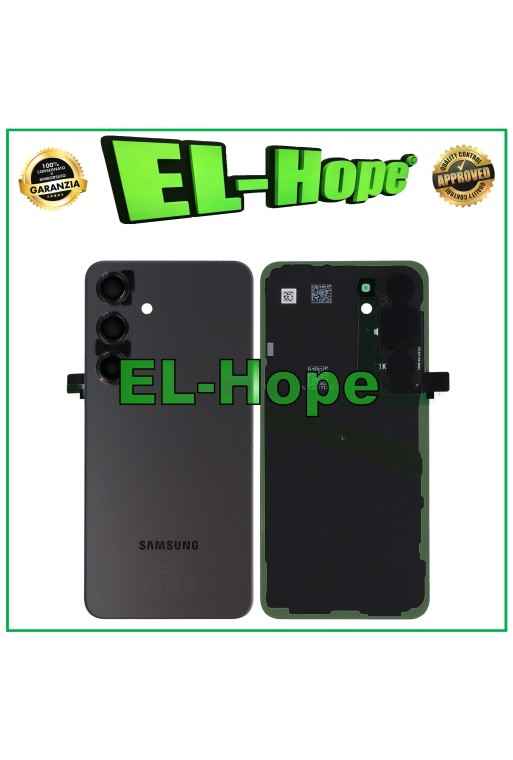 ORIGINAL SAMSUNG GALAXY S24 SM-S921 BATTERY COVER BLACK ONYX BACK