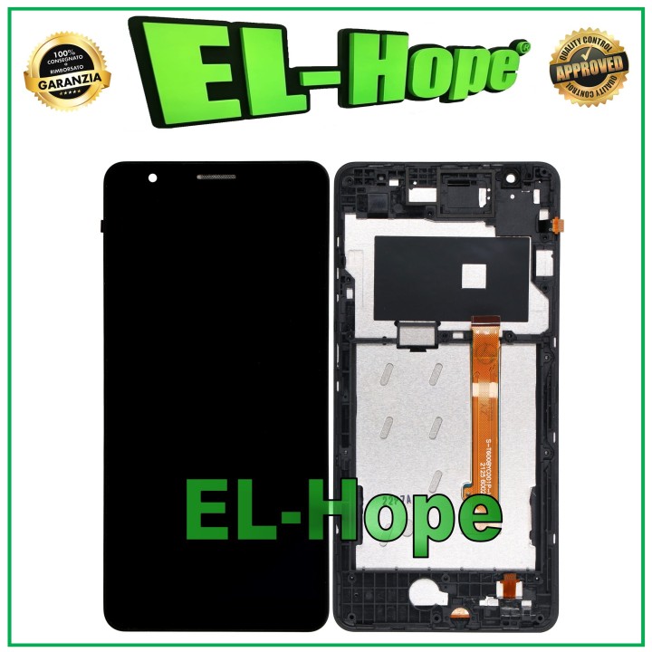 LCD DISPLAY + FRAME FOR ZTE BLADE A31 PLUS L210 TOUCH SCREEN GLASS SCREEN BLACK