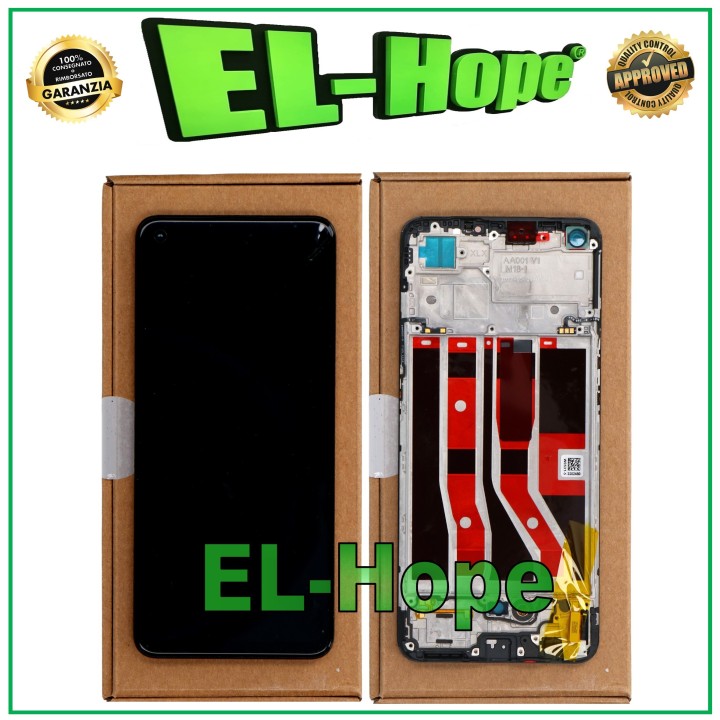 LCD TOUCH SCREEN DISPLAY + ORIGINAL FRAME SERVICE OPPO A74 4G CPH2219 / F19 4G