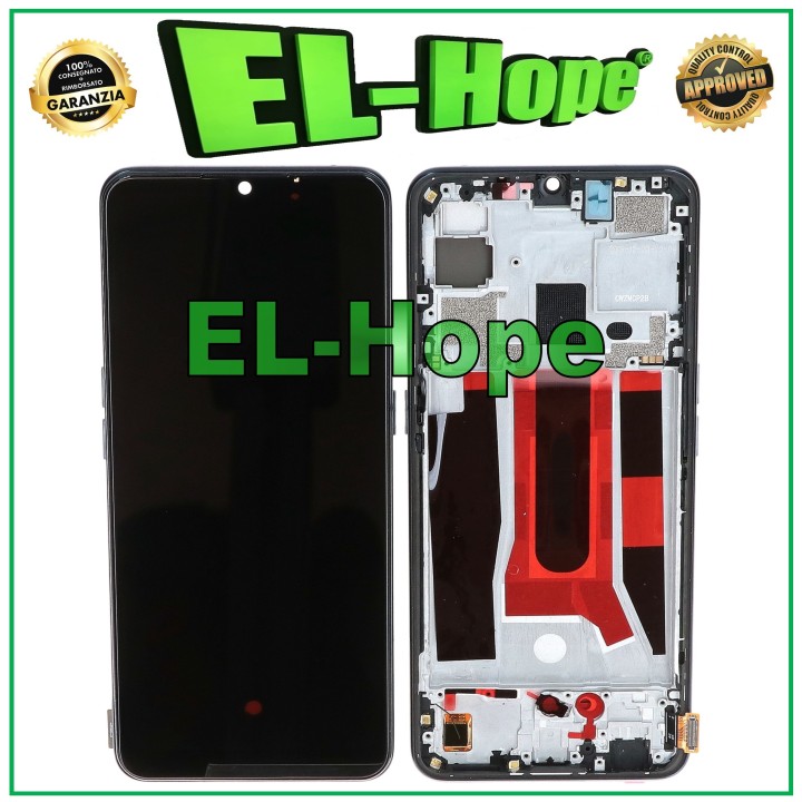 OLED DISPLAY + FRAME FOR OPPO FIND X2 LITE CPH2005 LCD TOUCH SCREEN BLACK GLASS