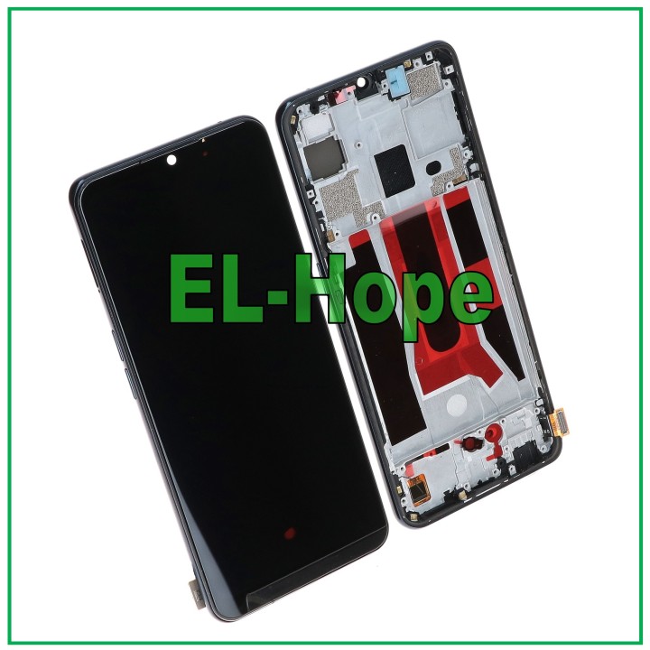 OLED DISPLAY + FRAME FOR OPPO FIND X2 LITE CPH2005 LCD TOUCH SCREEN BLACK GLASS
