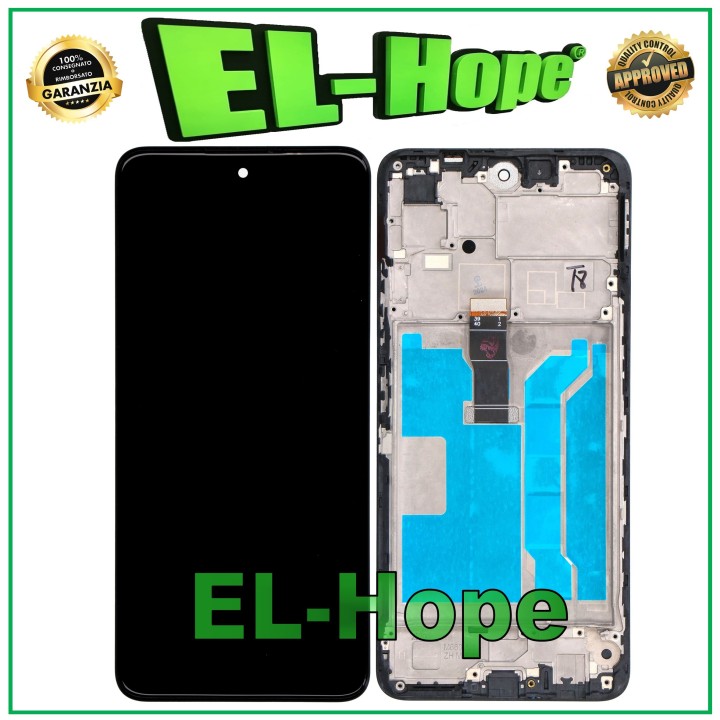 DISPLAY FRAME LCD FOR HUAWEI P SMART 2021 PPA-LX2 TOUCH ASSEMBLED GLASS SCREEN