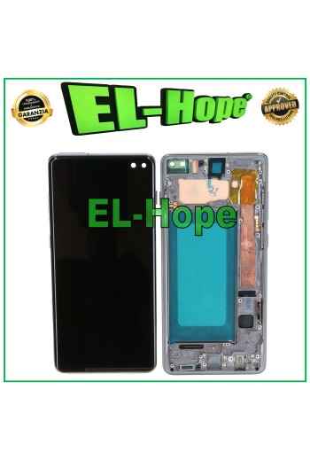 TFT LCD DISPLAY + FRAME FOR SAMSUNG GALAXY S10 PLUS SM-G975F TOUCH SCREEN BLACK