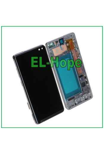TFT LCD DISPLAY + FRAME FOR SAMSUNG GALAXY S10 PLUS SM-G975F TOUCH SCREEN BLACK