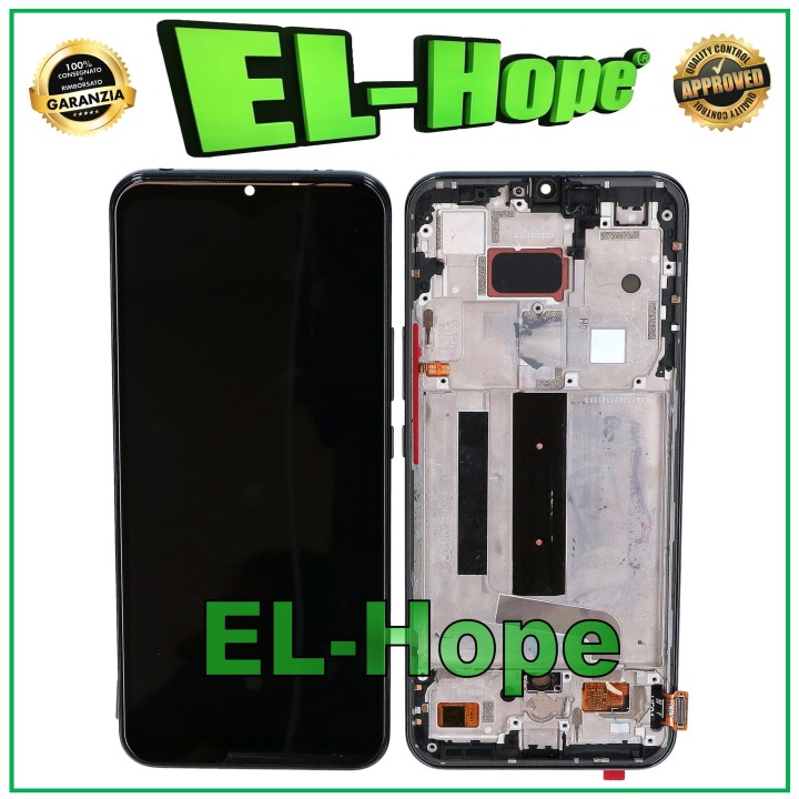 OLED FRAME LCD DISPLAY FOR XIAOMI MI 10 LITE M2002J9G M2002J9E TOUCH SCREEN BLACK