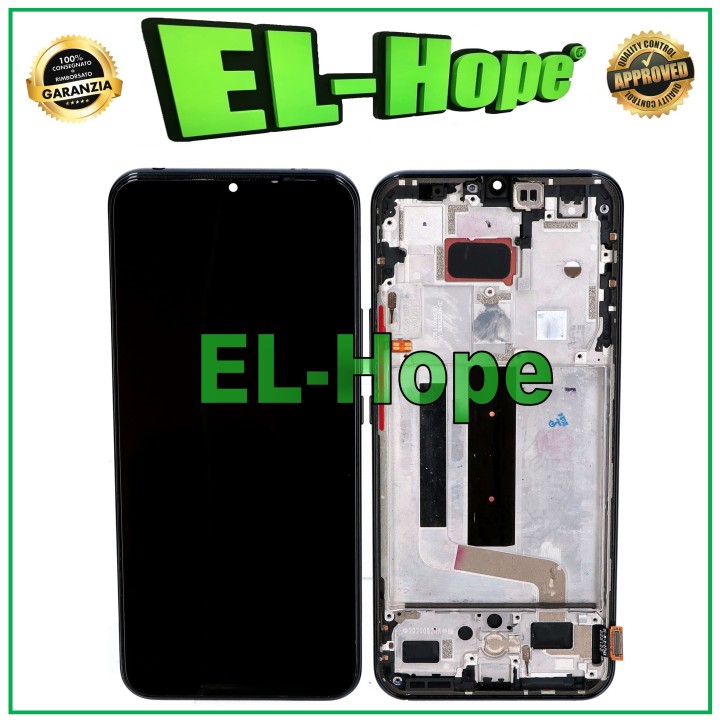 TFT FRAME LCD DISPLAY FOR XIAOMI MI 10 LITE M2002J9G M2002J9E TOUCH SCREEN BLACK