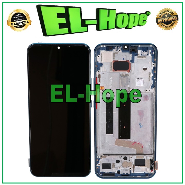 TFT FRAME LCD DISPLAY FOR XIAOMI MI 10 LITE M2002J9G M2002J9E TOUCH SCREEN BLUE