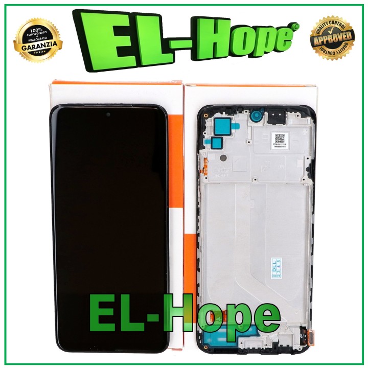 TOUCH FRAME LCD DISPLAY EQUAL ORIGINAL SERVICE XIAOMI REDMI NOTE 10S 4G M2101K7
