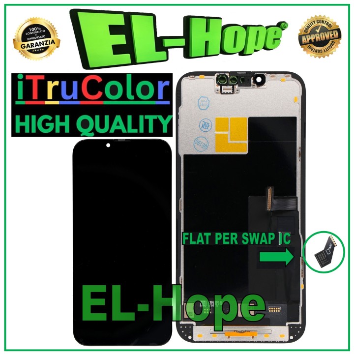 iTruColor HARD OLED LCD DISPLAY FOR APPLE IPHONE 13 PRO TOUCH GLASS SCREEN