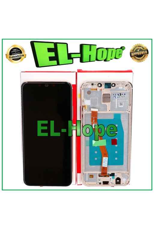 DISPLAY TOUCH FRAME PARI ORIGINAL SERVICE HUAWEI MATE 20 LITE SNE-LX1 AL00 GOLD