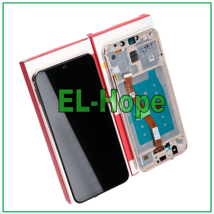 DISPLAY TOUCH FRAME PARI ORIGINAL SERVICE HUAWEI MATE 20 LITE SNE-LX1 AL00 GOLD