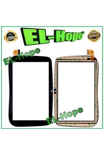 TOUCH SCREEN GLASS TABLET MEDIACOM SMART KID 8 M-SP8KID ORIGINAL BLACK DOUBLE-SIDED ADHESIVE