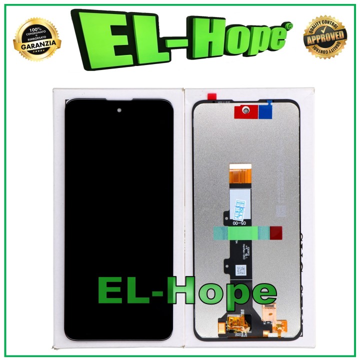 LCD DISPLAY + TOUCH SCREEN EQUAL ORIGINAL SERVICE MOTOROLA MOTO E40 XT2159 BLACK
