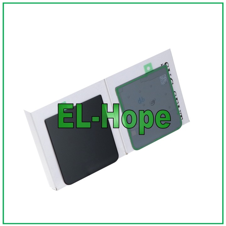 ORIGINAL LOWER REAR GLASS SAMSUNG GALAXY Z FLIP 3 5G SM-F711B BLACK