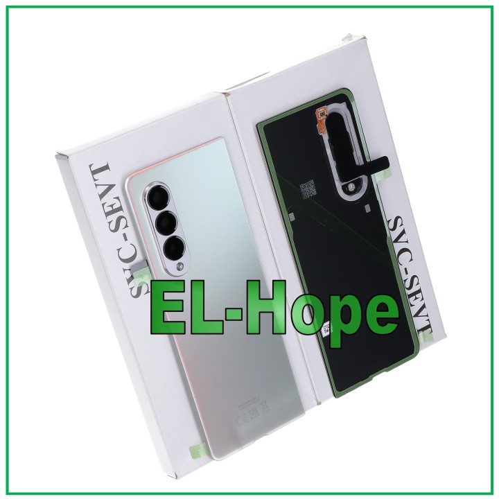 ORIGINAL SAMSUNG GALAXY Z FOLD 3 5G SM-F926 SILVER REAR BATTERY COVER