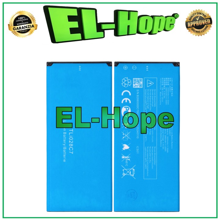 BATTERY TLi028C7 FOR TCL 403 T431 / ALCATEL 1A 1B 2020 3000 mAh EQUAL TO ORIGINAL