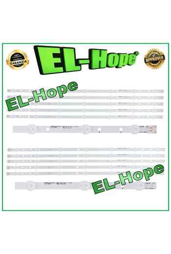 KIT 10 LED BARS FOR 55 SAMSUNG TV 2013SV55_3228N1_B2_L07_REV1.7 LB108 LB109