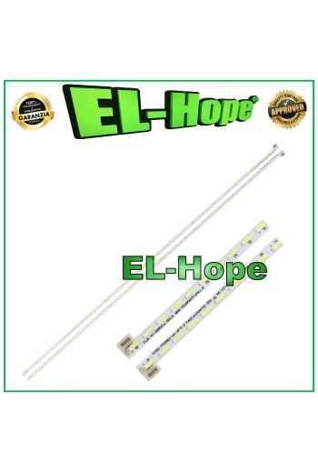 KIT OF 2 60 LED STRIP BARS FOR HAIER 50 TV TC500-P1006(L)(R) JLE50A6720-32DL / DR