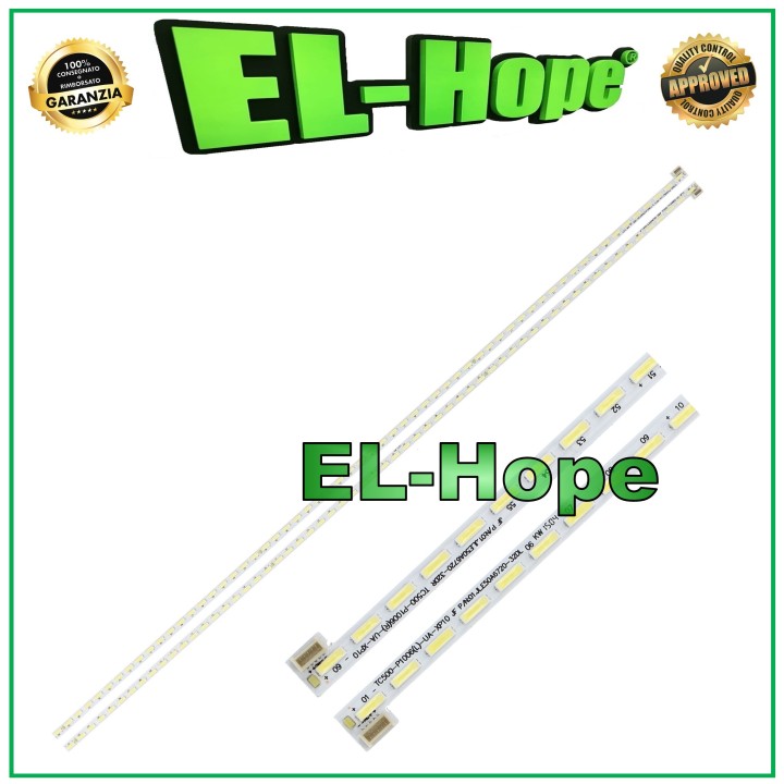 KIT OF 2 60 LED STRIP BARS FOR HAIER 50  TV TC500-P1006(L)(R) JLE50A6720-32DL / DR