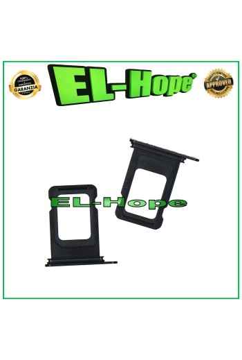 SLOT CART COMPARTMENT NANO SIM CARD HOUSING FOR IPHONE 14 PRO MAX SPACE BLACK