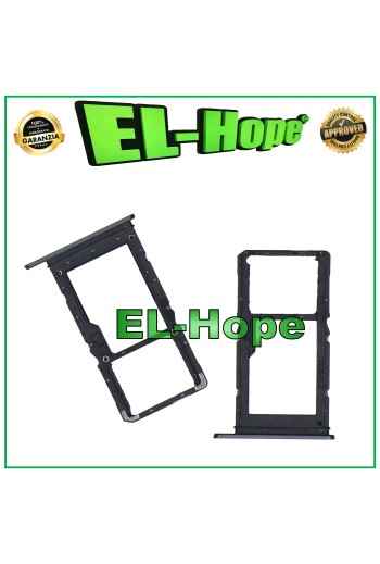 SLOT CARRIAGE SIM CARD COMPARTMENT MICRO SD FOR LENOVO TAB P11 TB-J606 BLACK HOUSING