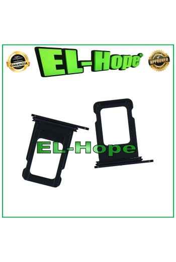 SLOT CART COMPARTMENT HOLDER CARD HOUSING NANO SIM FOR IPHONE 14 BLACK MIDNIGHT