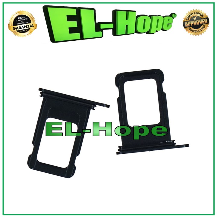 SLOT CART COMPARTMENT HOLDER CARD HOUSING NANO SIM FOR IPHONE 14 BLACK MIDNIGHT