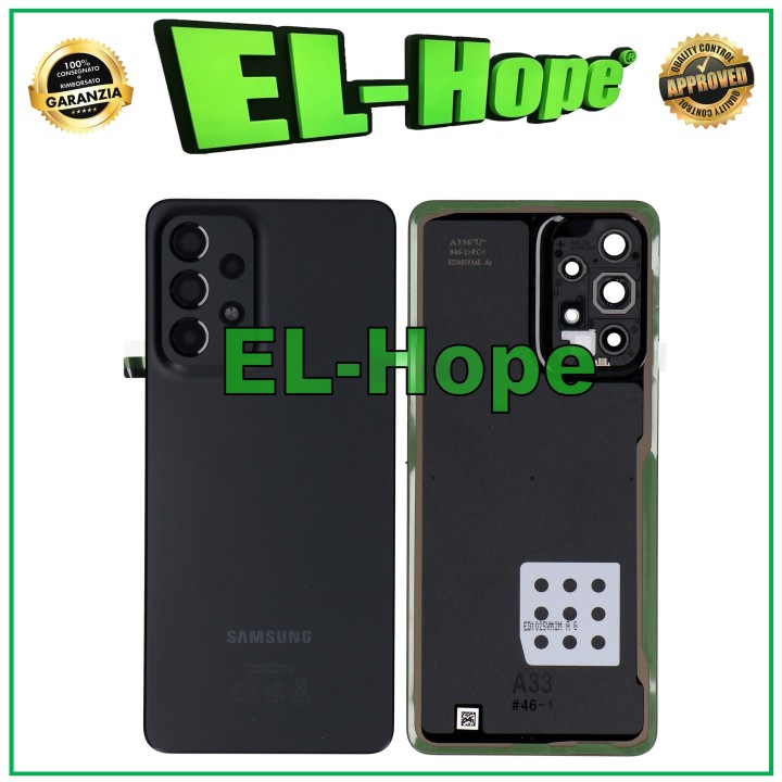 ORIGINAL SAMSUNG GALAXY A33 5G SM-A336B BATTERY COVER BACK BLACK