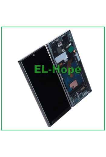 TFT LCD DISPLAY + FRAME TOUCH FOR SAMSUNG GALAXY S22 ULTRA 2022 SM-S908 BLACK